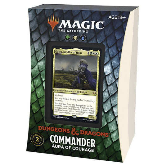 Magic the Gathering - Adventures in the Forgotten Realms - Commander Deck - Aura of Courage