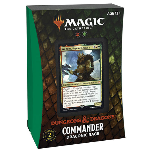 Magic the Gathering - Adventures in the Forgotten Realms - Commander Deck - Draconic Rage