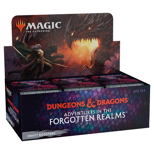 Magic the Gathering - Adventures in the Forgotten Realms - Draft Booster Box (36 Packs)