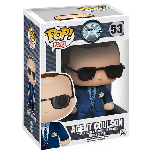 Funko POP! -  #53 Marvel: Agents of S.H.I.E.L.D. - Agent Coulson 4" Figure