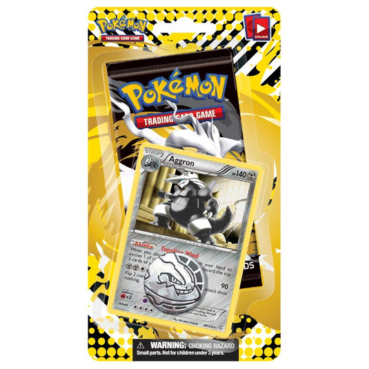 Pokemon - Black & White - Legendary Treasures - Aggron Checklane Blister