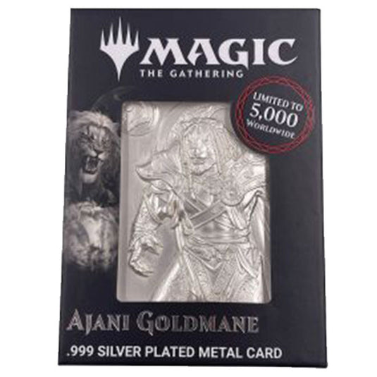 Magic the Gathering - Limited Edition Silver Plated - Ajani Goldmane Metal Collectible