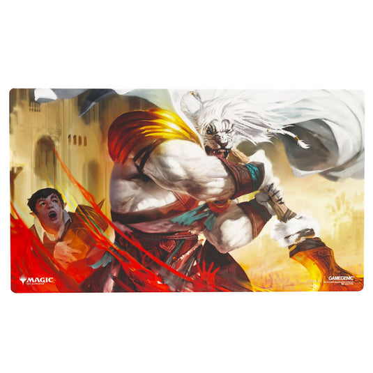 Gamegenic - Magic The Gathering - Secrets of Strixhaven - Prime Playmat - Ajani's Response