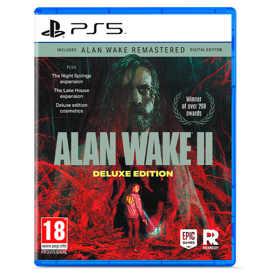 Alan Wake II Deluxe Edition PS5 Front