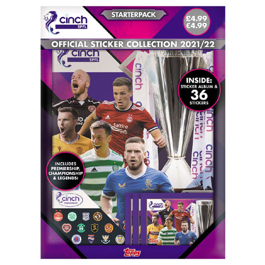 Scottish Professional Football League - 2021/22 - Album Starter Pack