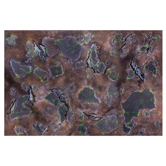 Kraken Wargames - Gaming Mat - Alien Wasteland 6x4 Gaming Mat 2.0