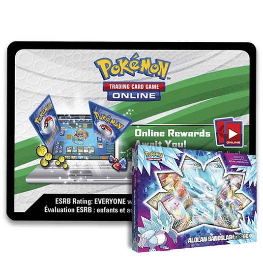 Pokemon - Alolan Sandslash - Collection Box - Online Code Card