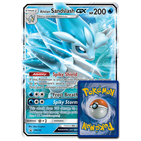 Pokemon - Alolan Sandslash-GX - Oversized Promo Card (SM236)