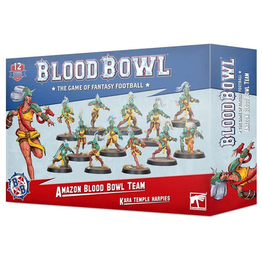 Blood bowl - Amazon Team - Kara Temple Harpies