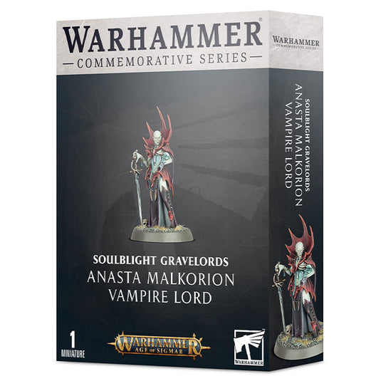Warhammer Age Of Sigmar - Soulblight Gravelords - Anasta Malkorian Vampire Lord