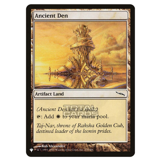 Magic The Gathering - The List - Ancient Den - 415/415
