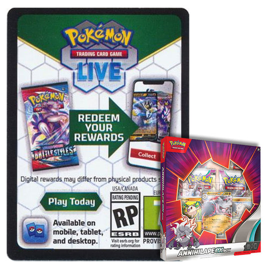 Pokemon - Annihilape ex Box - Online Code Card