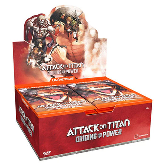 Attack on Titan Origins of Power - Booster Box