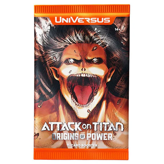 Attack on Titan Origins of Power Booster Pack
