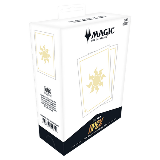 Ultra Pro - Magic the Gathering - 105ct Apex Deck Protector Sleeves - Plains