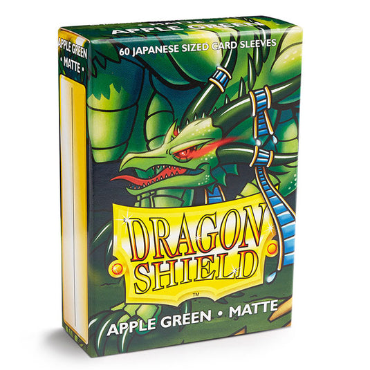 Dragon Shield - Japanese Matte Sleeves - Apple Green (60 Sleeves)