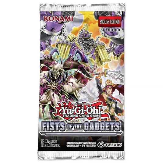 Yu-Gi-Oh! - Fists of the Gadgets - Booster Pack