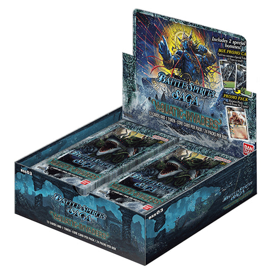 Battle Spirits Saga - BSS03 - Aquatic Invaders - Booster Box (24 Packs)