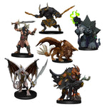 Dungeons & Dragons - Icons of the Realms -  Descent into Avernus - Arkhan the Cruel and The Dark Order - Figure Pack