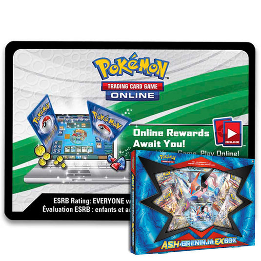 Pokemon - Ash Greninja-EX Box - Online Code Card