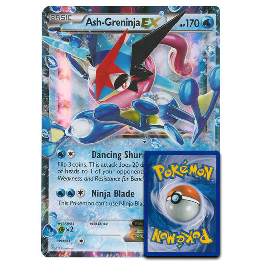 Pokemon - XY - Ash Greninja-EX XY133 (Oversized Promo)