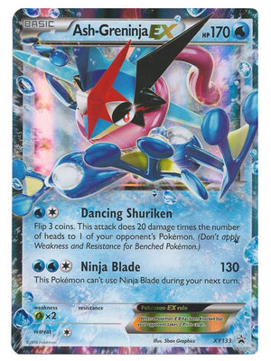 Pokemon - XY - XY Black Star Promos - Ash-Greninja EX - XY133
