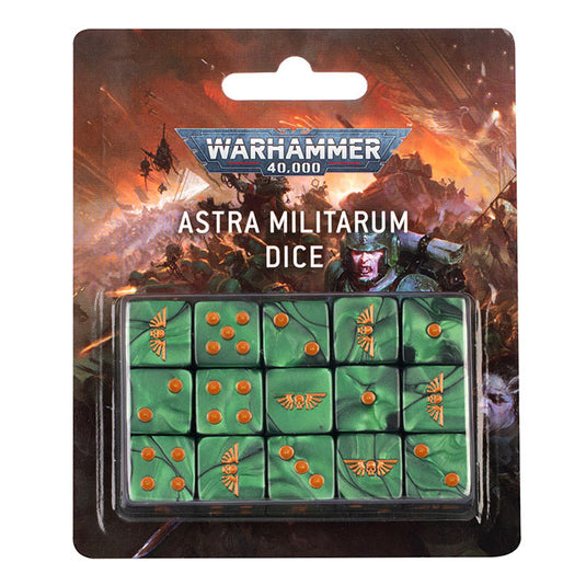 Warhammer 40,000 - Astra Militarum- Dice Set