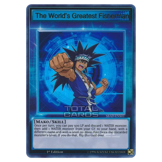 Yu-Gi-Oh! - Attack from the Deep - The World’s Greatest Fisherman (Ultra Rare) SBAD-ENS01