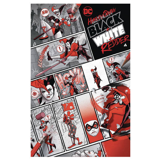 Harley Quinn Black White Redder - Issue 4 (Of 6) Cover A Joe Quinones