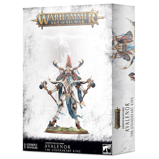 Warhammer Age of Sigmar - Lumineth Realm-lords - Avalenor the Stoneheart King