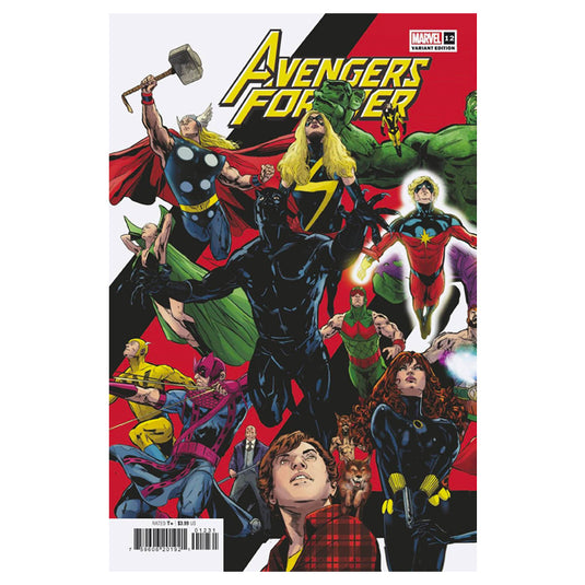 Avengers Forever - Issue 12 70S Avengers Assemble Connect Variant