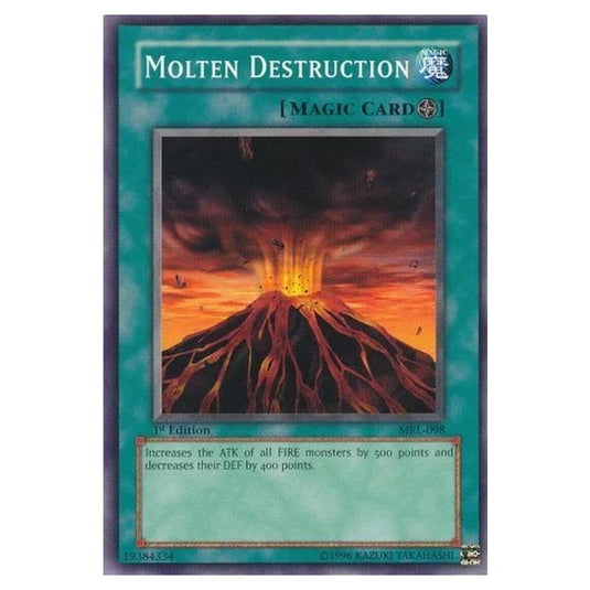 Yu-Gi-Oh! - Magic Ruler - Molten Destruction (Common) - MRL-EN098/050