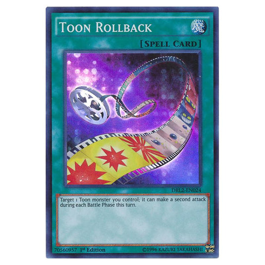 Yu-Gi-Oh! - Dragons of Legend 2 - Toon Rollback (Super Rare) DRL2-EN024
