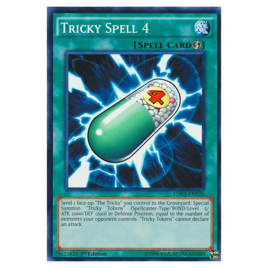 Yu-Gi-Oh! - Legendary Decks II - Tricky Spell 4 (Common) LDK2-ENY26