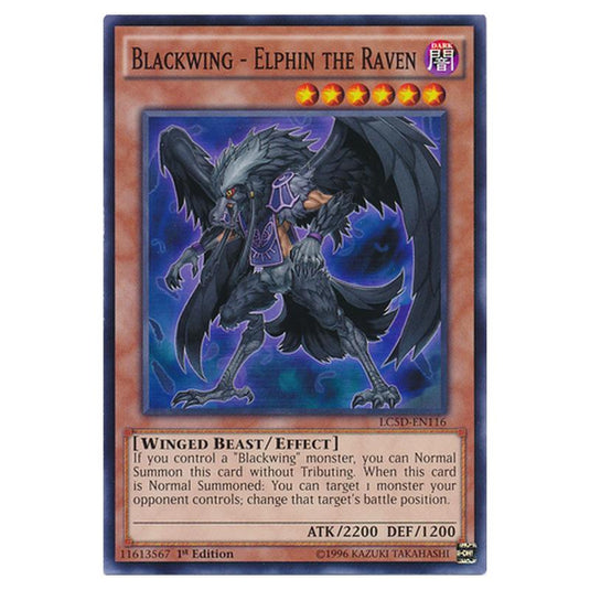 Yu-Gi-Oh! - Legendary Collection 5D's Mega Pack - Blackwing - Elphin the Raven (Common) LC5D-EN116