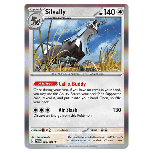 Pokemon - Mega Evolution - Pitch Black - Silvally - 070/084