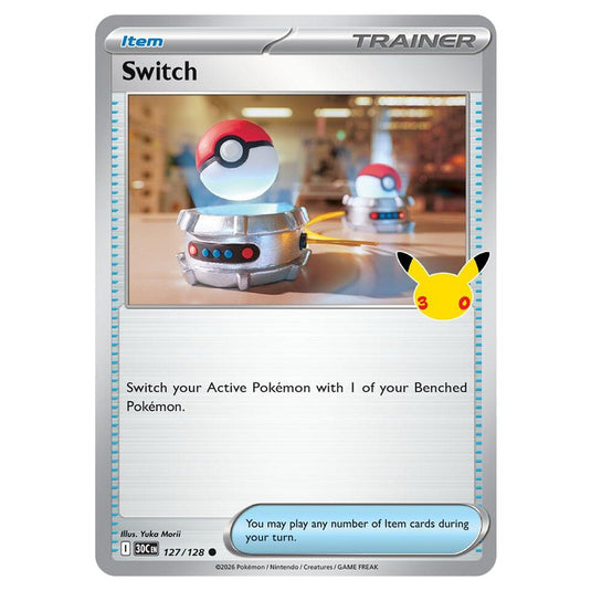 Pokemon - 30th Celebration - Switch - 127/128