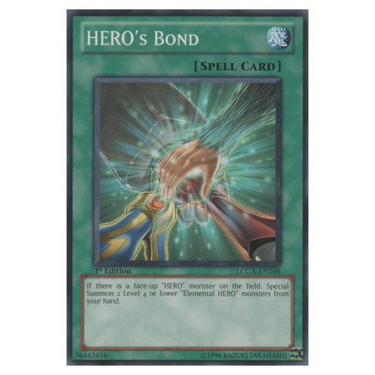 Yu-Gi-Oh! - Legendary Collection 2 - The Duel Academy Years Mega Pack - HERO's Bond (Common) LCGX-EN106