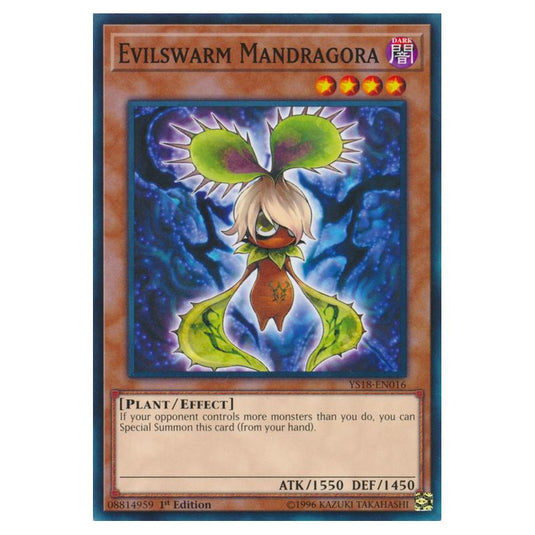 Yu-Gi-Oh! - Starter Deck - Codebreaker - Evilswarm Mandragora (Common) YS18-EN016