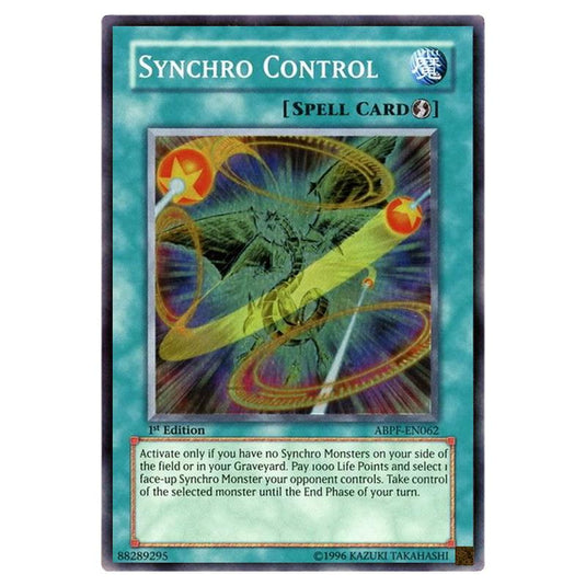 Yu-Gi-Oh! - Absolute Powerforce - Synchro Control (Super Rare) ABPF-EN062