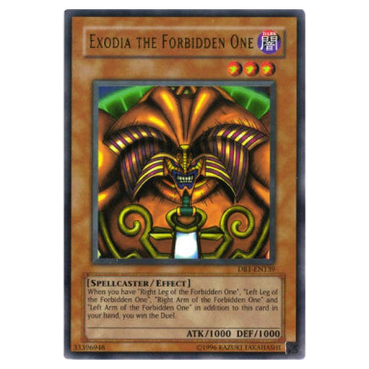 Yu-Gi-Oh! - Dark Beginning 1 - Exodia the Forbidden One (Ultra Rare) - DB1-EN139