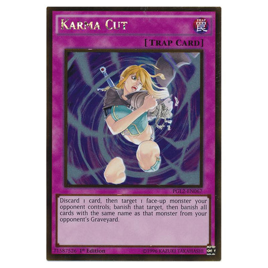 Yu-Gi-Oh! - Premium Gold - Return of the Bling - Karma Cut (Gold Rare) PGL2-EN067