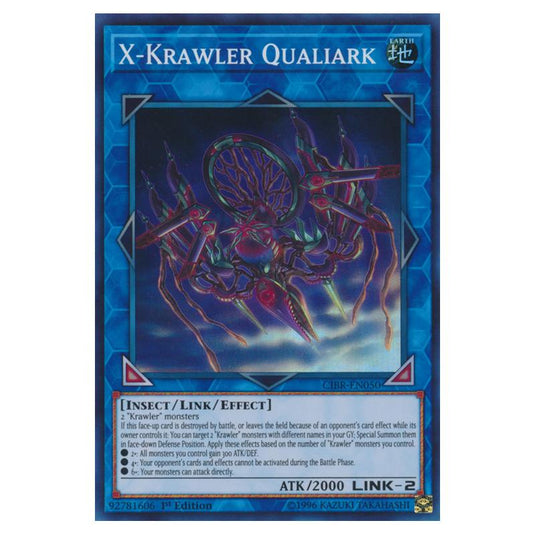 Yu-Gi-Oh! - Circuit Break - X-Krawler Qualiark (Super Rare) CIBR-EN050