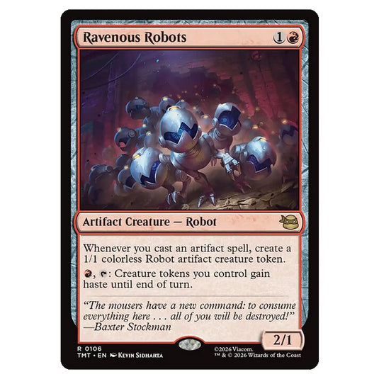 Magic The Gathering - Teenage Mutant Ninja Turtles - Ravenous Robots - 0106
