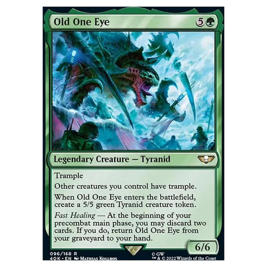 Magic The Gathering - Universes Beyond - Warhammer 40k - Old One Eye - 096/168