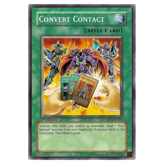 Yu-Gi-Oh! - Tactical Evolution - Convert Contact (Common) TAEV-EN047