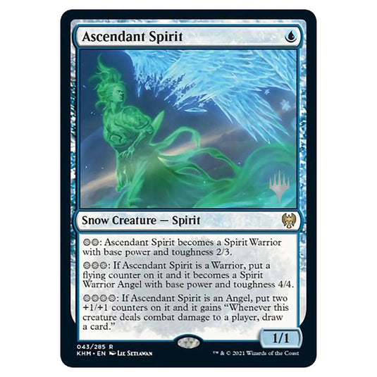 Magic The Gathering - Kaldheim Promos - Ascendant Spirit - 043/285