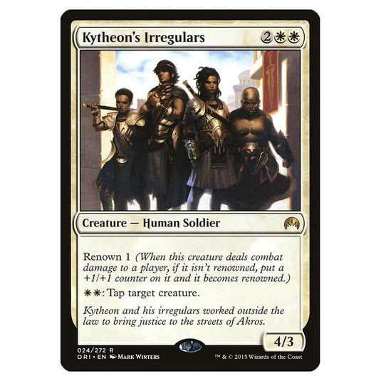 Magic The Gathering - Magic Origins - Kytheon\\'s Irregulars - 24/272 (Foil)