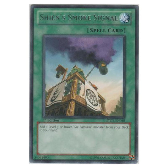 Yu-Gi-Oh! - Storm of Ragnarok - Shien\'s Smoke Signal (Rare) STOR-EN048