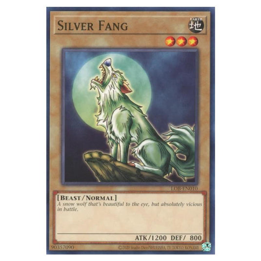 Yu-Gi-Oh! - Legend of Blue Eyes White Dragon (25th Anniversary Edition) - Silver Fang (Common) - LOB25-EN010